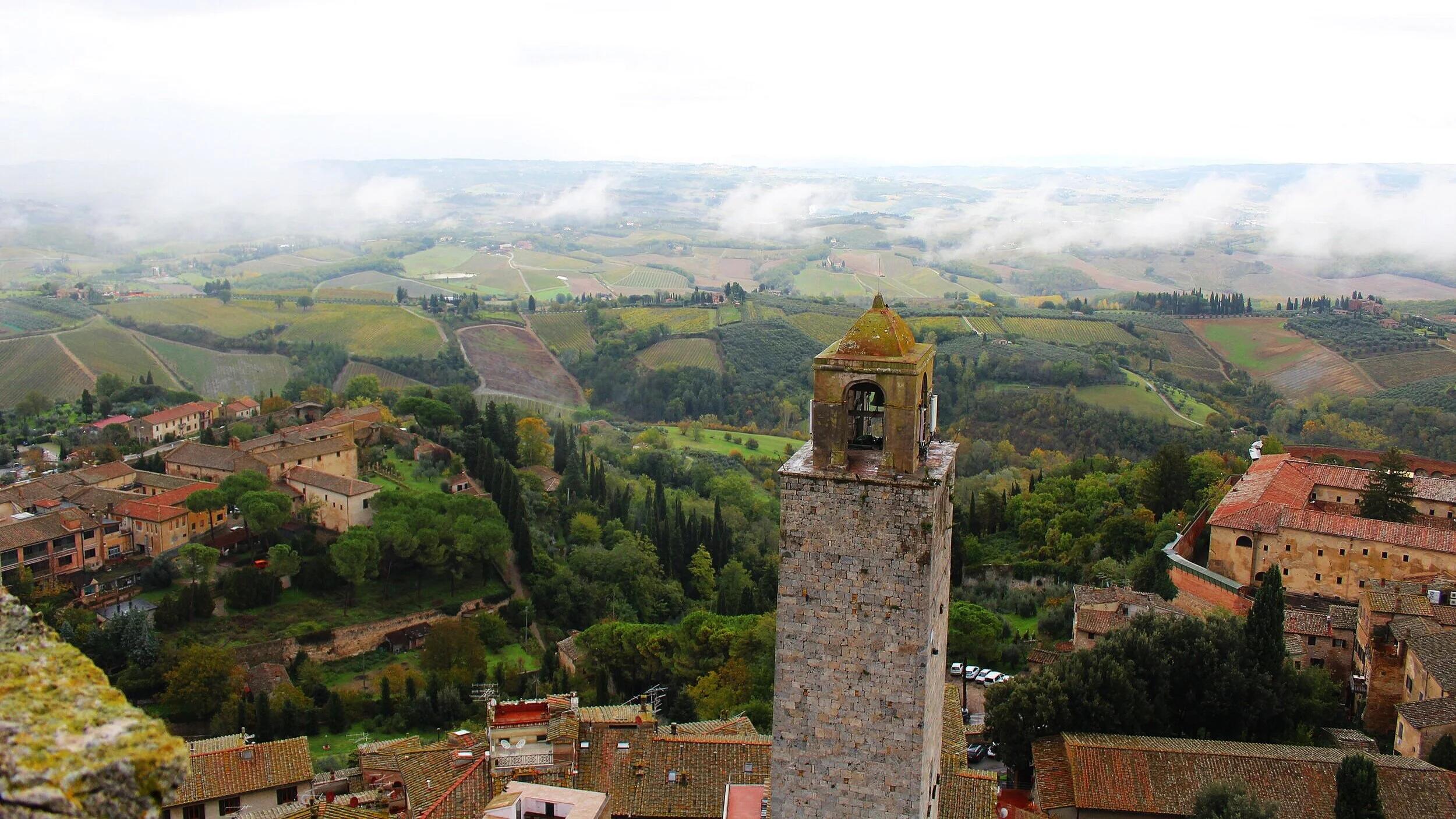 Torre Grossa San Gimignano view