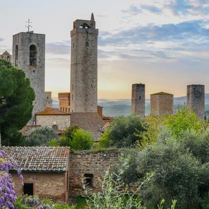 Rocca di Montestaffoli San Gimignano garden